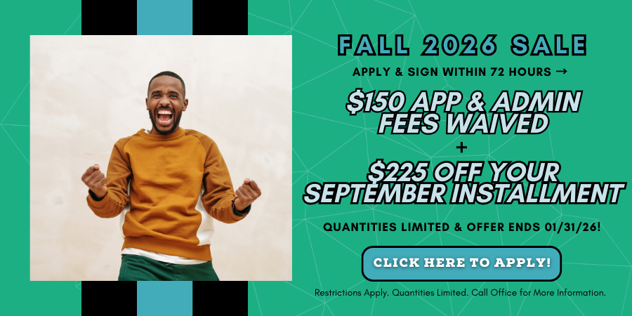 The Republic Waived Fees & $225 Off Sept